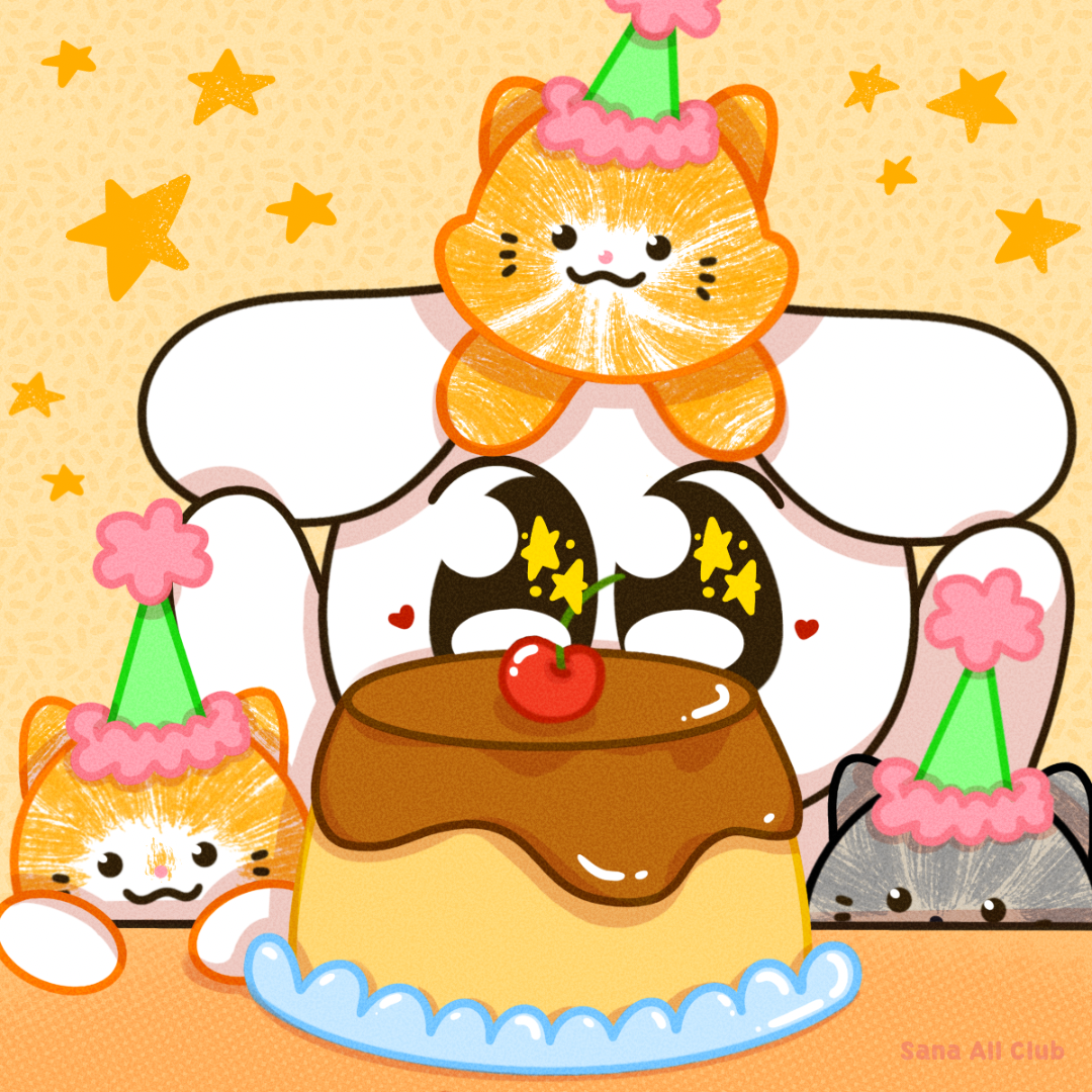 Birthday Bunny Print