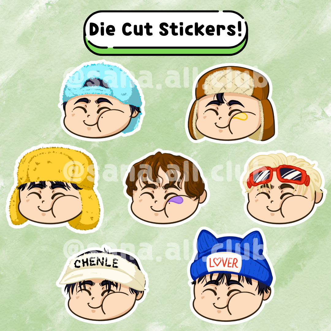 7Dream Candy Die Cut Stickers