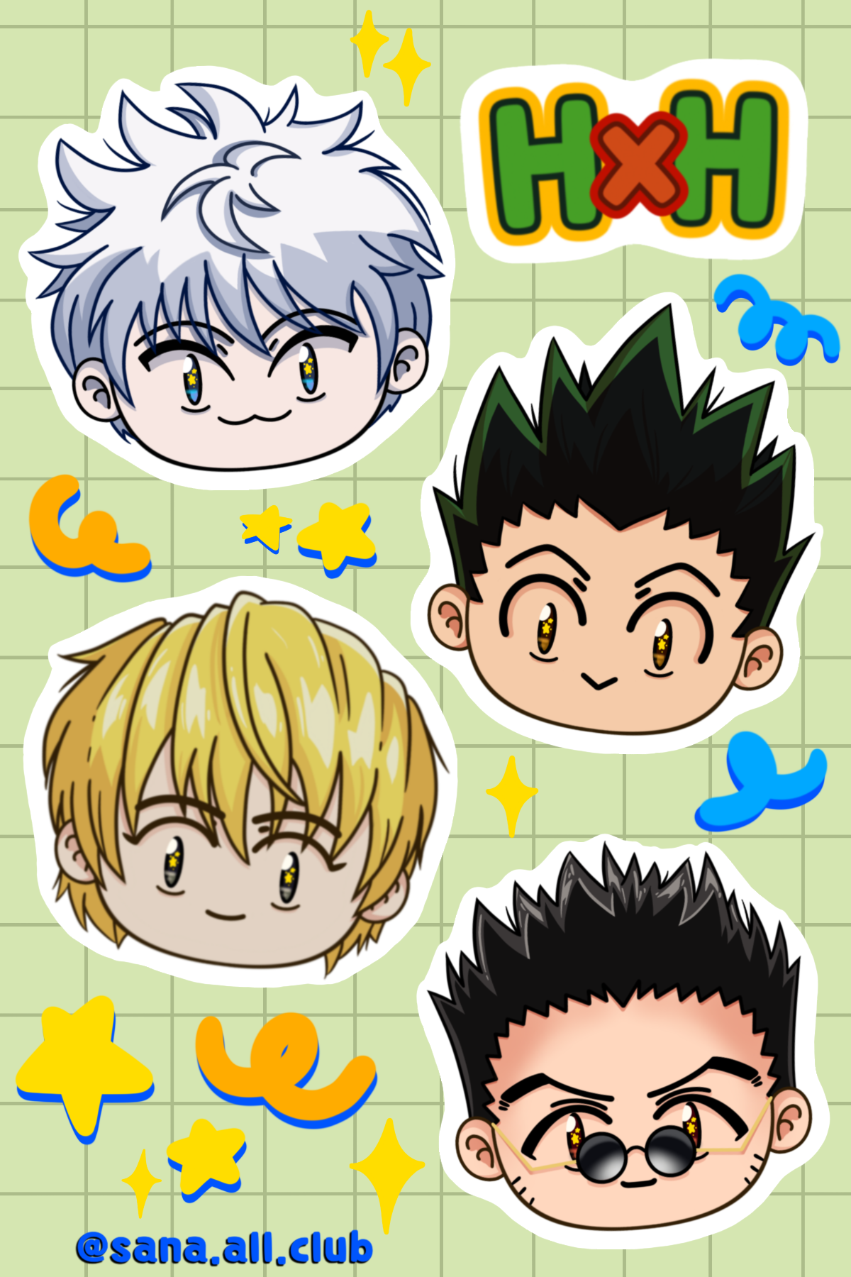 Hunter Sticker Sheet