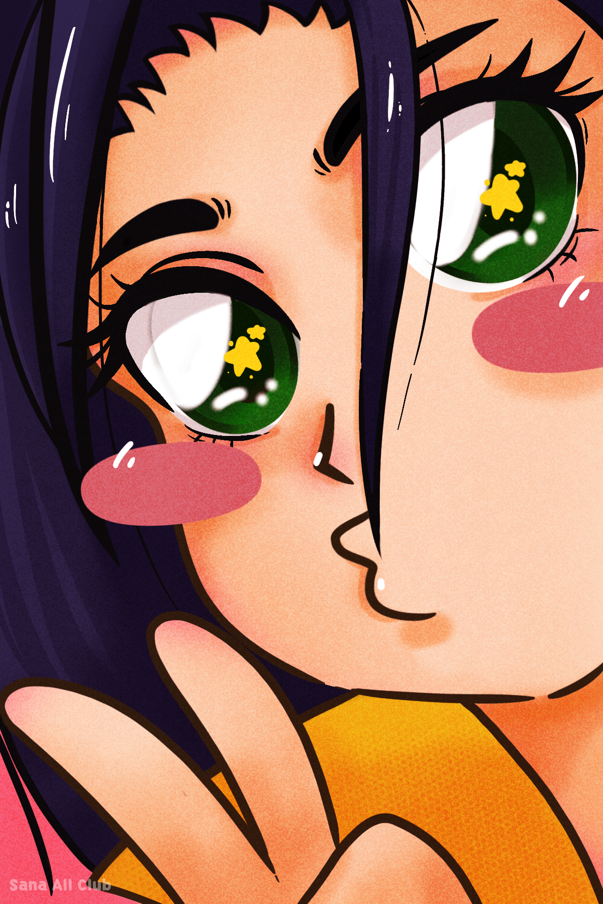 Space Girl Noot Print