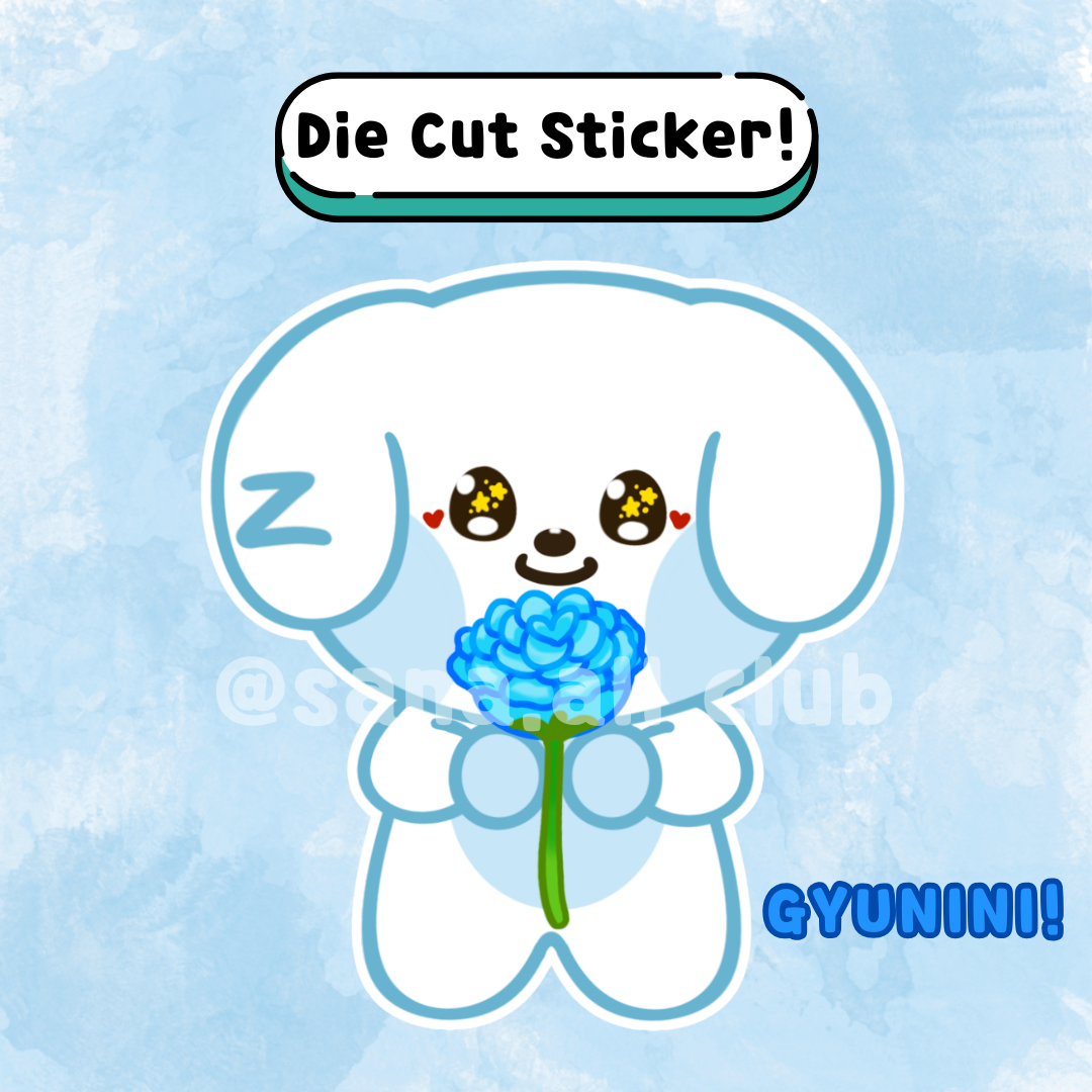 Zeroni Roses Die Cut Stickers