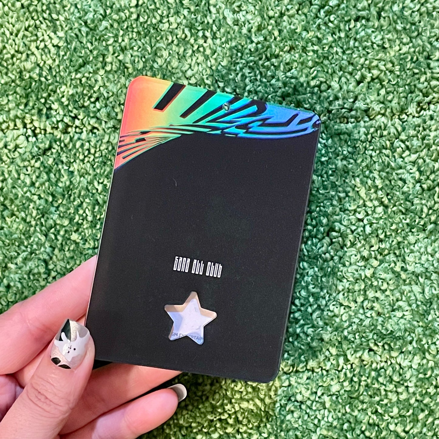 Neo Got My Back Acrylic Photo Card Holder