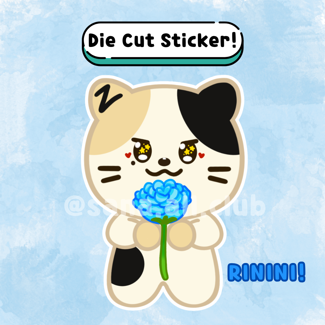 Zeroni Roses Die Cut Stickers