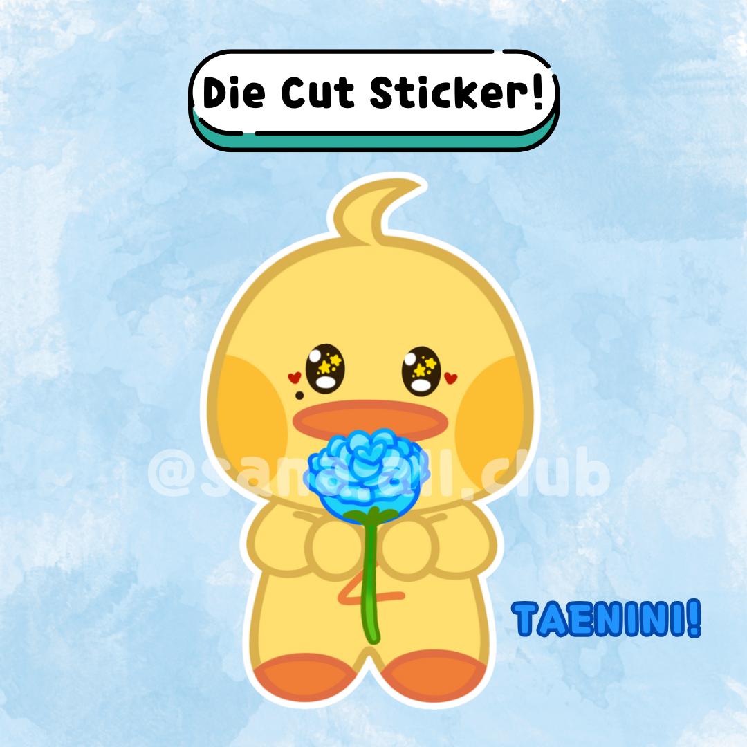 Zeroni Roses Die Cut Stickers