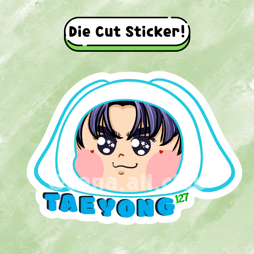 Chibi 127 Die Cut Stickers