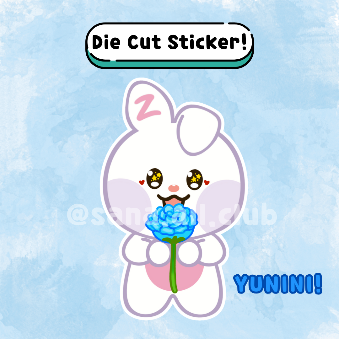Zeroni Roses Die Cut Stickers